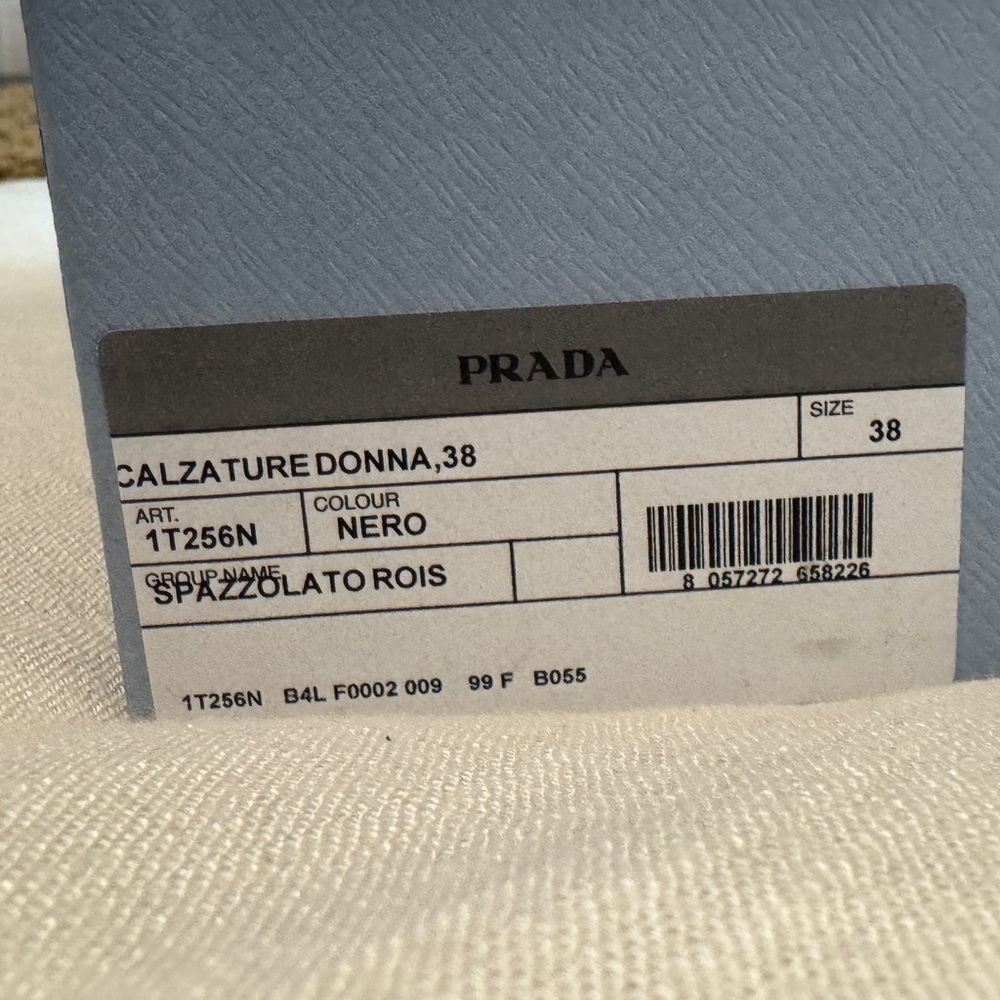 Prada Black Ankle Boots with Chunky Sole- Worn once! - Picture 5 of 5